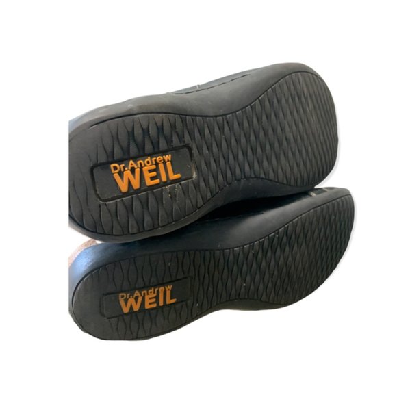 Dr Andrew Weil Navy Mary Jane Slip On Clog - Picture 4 of 5